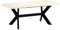 vidaXL Mangoholz Massivholz Esstisch Esszimmertisch Küchentisch Speisetisch Holztisch Tisch Esszimmer Küche 180x90x75 cm Stahlbeine