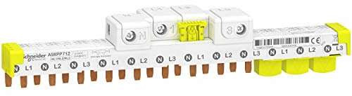 peigne - idt40 - 3p+n - 12 modules - avec connecteur - schneider electric a9xpp712