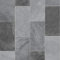 247Floors Forli Tile Effect Vinyl Flooring 2.3mm Realistic Foam Backed Slip Resistant Lino (5m x 4m / 16ft 4 x 13ft 1, Grey Stone Tiles)