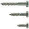 AGBERG - 10 x 50 mm tornillos para madera con cabeza hexagonal - Tornillos de llave [10 unidades] de acero inoxidable A2 V2A, inoxidable - DIN 571