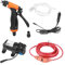 Kit de Lavadora de Coche eléctrico-12V portátil autocebante Bomba de Agua eléctrica de Alta presión Bomba de Limpieza Kit de Lavadora de Coche eléctrico ecológico