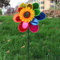 Moulin à Vent Décoration Extérieur de Jardin Maison/ 35X81CM Moulin À Vent pour Enfants (1Pc)