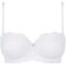 Ann Summers - Sexy Lace Balcony Bra for Women with Underwire Padded Cups and Charm Detail, Push up Bra, Every Day Bra, Lace Underwear for Women White