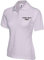 Personalised Embroidered Your Text Ladies Classic Polo Shirt Casual Workwear Partywear Adult Women Gift Top (Lilac, M, m)