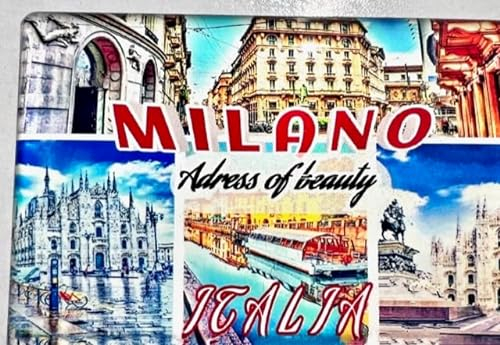 Mailand Milano Italia Mailand Italien Magnet Mailand Kühlschrankmagnet Mailand Geschenk Mailand Souvenir 2403