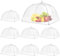 Food Covers mesh pop up Tent Umbrella, 8pcs 12 × 12 Fruit Bowl Fly Cover,Cake net Cover,Food Protectors Fruit Cover Food Umbrellas Domes for Picnic Barbecue Party Food Covers