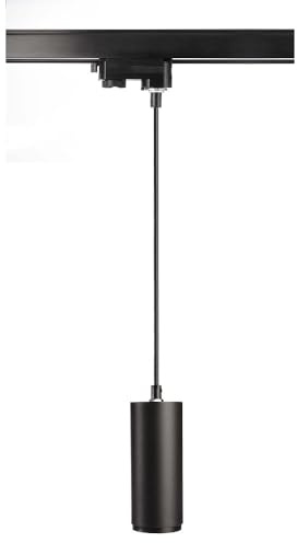 Deko-Light 3-Phasen-Pendelleuchte Lucea, 10 W, 3000/4000 K, Schwarz