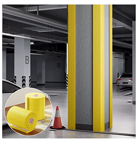 Garagen Wandschutz Türkantenschutz Eckenschutz für die Wand von Parkhäusern, Kantenschutz für Tischecken aus weichen Schwämmen, stoßfeste Fensterbänke, 1 cm dicker Schutzstreifen, Eckenschutz für die