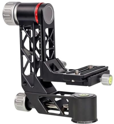 Ronyme Gimbal Head Tripod,Camera Stand with Turntable Bracket Adjustable 360 Degree Panoramic for Monopod DSLR Camera Outdoor Camera