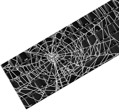 64/74 touches translucides avec impression latérale en toile d'araignée rétroéclairée pour claviers 60 80 61/64/68/75/87