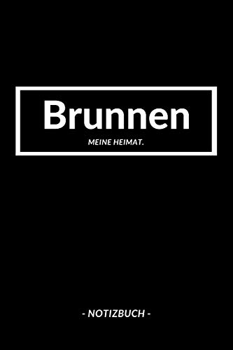 Brunnen: Notizbuch / Notizblock A5 Punktraster | 120 Seiten Notizblock / Journal / Notebook für deine Stadt