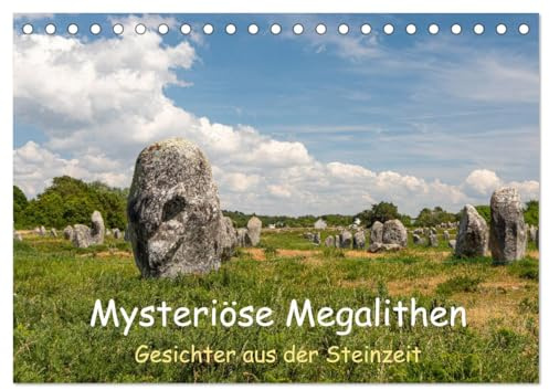 Mysteriöse Megalithen (Tischkalender 2026 DIN A5 quer), CALVENDO Monatskalender: Eine Begegnung mit stummen Zeugen aus der Jungsteinzeit (CALVENDO Orte)