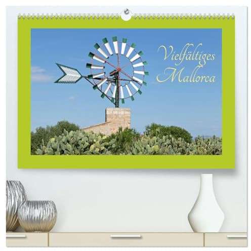 Vielfältiges Mallorca (hochwertiger Premium Wandkalender 2026 DIN A2 quer), Kunstdruck in Hochglanz: Mallorca, Lieblingsinsel der Deutschen. (CALVENDO Orte)