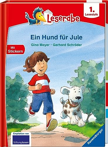 Ein Hund für Jule - Leserabe ab 1. Klasse - Erstlesebuch für Kinder ab 6 Jahren: Leserabe ab 1. Klasse - Erstlesebuch für Kinder ab 6 Jahren. Mit Stickern (1. Lesestufe)