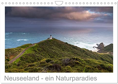 Neuseeland - ein Naturparadies (Wandkalender 2026 DIN A4 quer), CALVENDO Monatskalender: Gewaltige Naturaufnahmen eines Naturparadieses am anderen Ende der Welt (CALVENDO Natur)