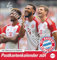 FC Bayern München Postkartenkalender 2025: Monats-Tischkalender zum Aufstellen oder Aufhängen mit den Stars des FC Bayern. Ein kleiner Foto-Kalender ... Versenden an Fans. (Bundesliga Kalender Heye)