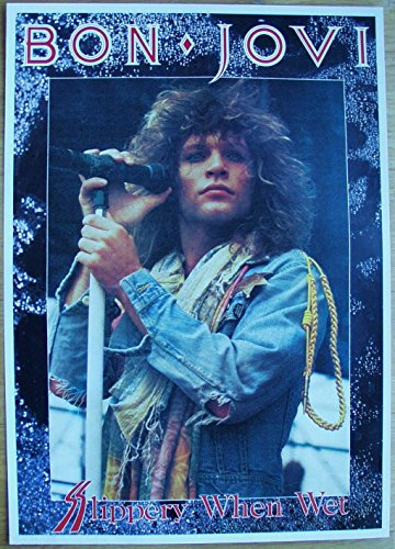 Euro-Posters Bon Jovi Poster Nr. 6 Format 62 x 86 cm Original von 1986