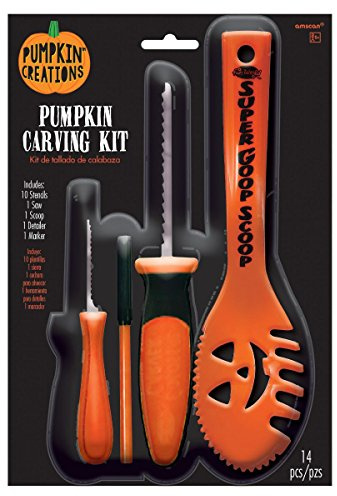 Basic Pumpkin Carving Kit w/Stencils