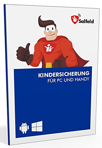 Salfeld Kindersicherung: Windows und Android Handy Kinderschutz Jugendschutz App mit Überwachung Zeitbegrenzung App Kontrolle und Internet Filter gegen Handysucht (3 Geräte / 24 Monate)