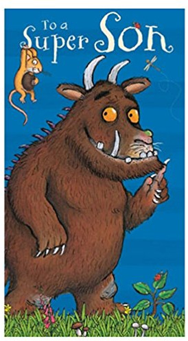 GRUFFALO The Son Birthday Card,Multi,9 x 5 inch