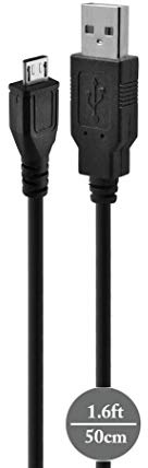 AAA Products - High Grade - Replacement USB Cable for Sony Portable Bluetooth Speakers - Length: 1.6ft / 50cm