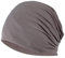 YOFASEN Slouchy Beanie Mütze - Chemo Cancer Kopfbedeckung aus Baumwolle Schlafmütze Turban Kopfbedeckung Strecken Muslimisches Kopftuch für Frauen Männer, Khaki, One size