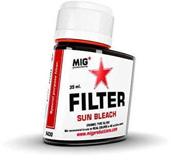 MIG Filter Sun Bleach 35ml - Plastic Model Building Paints and Accessories # F430