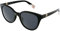 Furla Damen Sfu469 Sonnenbrille, schwarz (Shiny Black), 52