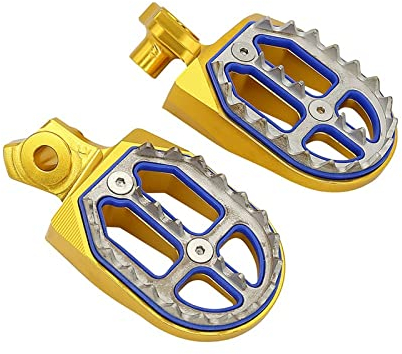 Fußrasten Für Suzuki RMZ RM-Z 250 RMZ250 2007-2009 RM-Z 450 RMZ450 2005-2007 Motorradfußstifte Fußstütze Motocross -Fußrasten Ruhen Pedale Motor Bike Fußrasten