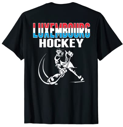 Luxemburg Eishockey Fans Trikot Luxemburg Hockey Team T-Shirt