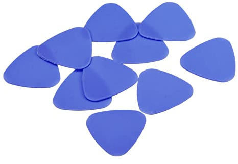 sourcing map 10pcs Téléphone Pry Ouverture Outils Élastique Foncé Bleu | 1mm Épaisseur pour Mobile Téléphone Ordinateur portable PC Réparation