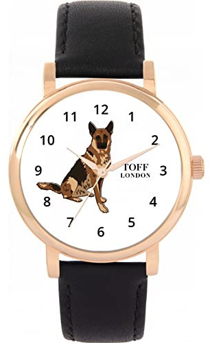 Toff London Deutscher Schäferhund Uhr