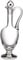 Cators Sterling Silver & Crystal Claret Jug Decanter (70cl) - Fully Hallmarked .925 Sterling Silver & Crystal Claret Wine Jug. Luxury Wine Decanter for Wine Lovers.