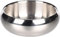 Flamingo Gamelle pour Chien Muna 370 ML - Acier Inoxydable / Inox - Antidérapant - Lavable au lave-vaisselle - 12cm x 5cm x 13cm