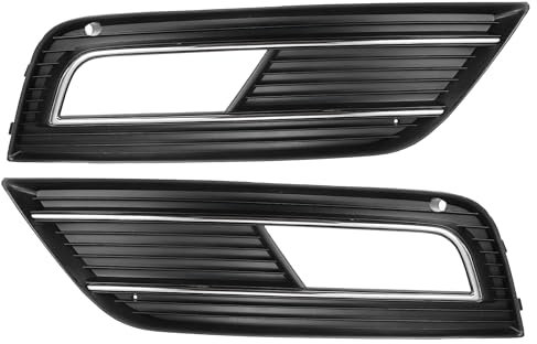 Coppia Anteriore Fendinebbia Griglia Paraurti Griglia Copertura per Audi A4 S4 B8.5 B9 2013-2015 8KD 807 681 B 8KD 807 682 B