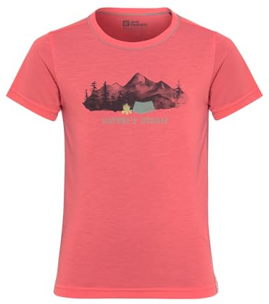 Jack Wolfskin Unisex Kinder Hiking Graphic T Kids T-Shirt