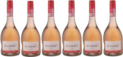 JP Chenet So Free | Alcohol free Sparkling/still Wine | Rose -White - Red | No added flavours, authentic taste ABV 0% (75cl case of 6, Rose Still)