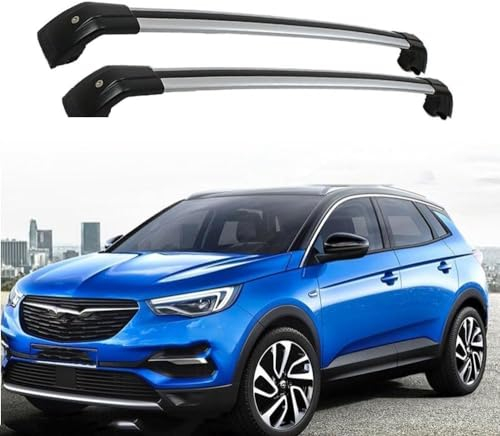 Dachgepäckträger Fahrradträger Für OPEL Grandland X SUV 2017 2018 2019, Dachträger Dachboxen Dach Gepäckablage Railing Track Zubehör