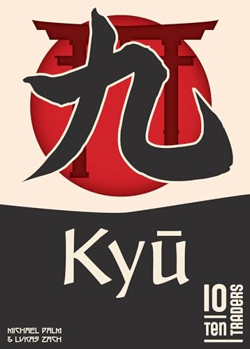 10 TEN TRADERS KYU taktisches Kartenspiel für 2 bis 5 Spieler ab 10 Jahren. Das Brettspiel mit einfachen Regeln und taktischer Raffinesse. Perfekt für Familien oder gesellige Spieleabende