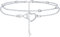 MOROTOLE Silber Armband Damen 925 Mehrlagiges Unendlichkeitsarmband Freundschaftsarmband für Damen Silber 925 Damen Armband Damen Silber