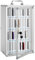 ZORVIDSON 36 Slots Cell Phone Locker Classrooom, Portable Mobile Phone Storage Box, Cell Phone Box Wall Mounted for Office, Gym (Silver)