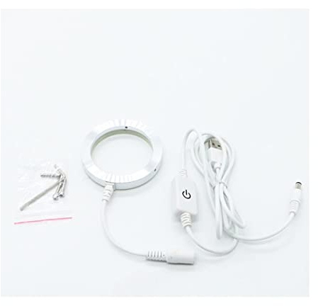 Mikroskop-Zubehör, ultradünne 60 LEDs, verstellbare Ringleuchte, Beleuchtungslampe, Haltbarkeit und zuverlässige Leistung