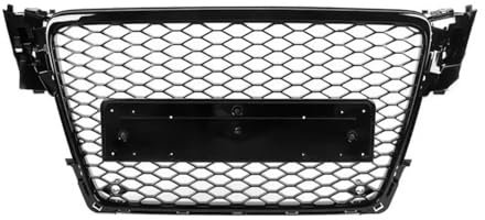 Rejilla Frontal Coche Parrillas De Rejilla De Capó De Parachoques De Malla Delantera De Coche para A4 RS4 B8 2008 2009 2010 2011 2012 Rejilla De Parachoques De Radiador