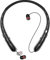 Finpola Bluetooth 5.0 Neckband Bluetooth Headphones,Retractable Headphone IPX5 Sweatproof with Vibration Call,Stereo Noise Cancelling Neckband Headphones for Sports Office