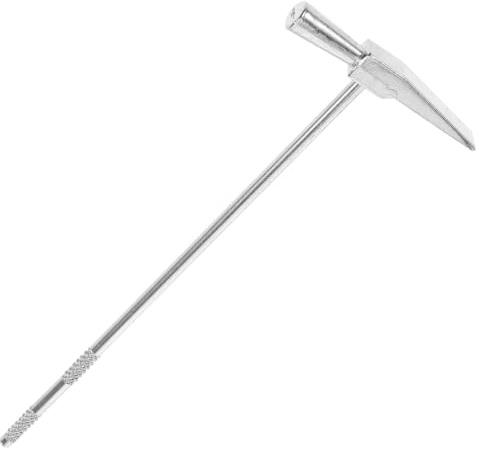 Metallene Kalimba Stimmhämmer 1 Stück für Daumenklavier Silber | Aluminiumlegierung, Zufälliger Griffstil, für Anfänger und Musiker, Leicht zu Verwenden Zufälliger Stil