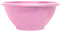 Plastic Prisma Bowl Planter – Round Garden Flower Pot with Drainage Holes, Weatherproof Durable Plastic, Outdoor & Indoor Plant Pot for Home, Patio, Balcony & Garden (Raspberry Pink-30cm, Pack 1)