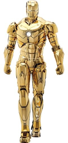 Hot Toys Iron Man Mark III (Golden Color Version) Sixth Scale Figure