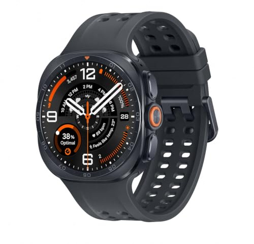 Samsung Galaxy Watch Ultra2 Smartwatch, 47 mm, LTE, Titanium Gray | Fitnessuhr für Trail Running, Tauchen, Radfahren, 800mAh Akku, Schnellladen, 3 Jahre Herstellergarantie [Exklusiv auf Amazon]