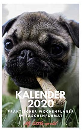 Kalender 2020: Praktischer Wochenplaner im Taschenformat