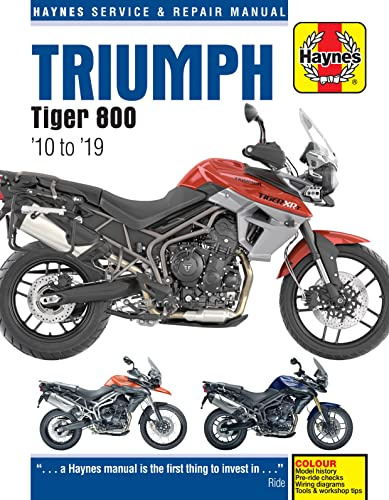 Triumph Tiger 800 (10-19): 2010 to 2019